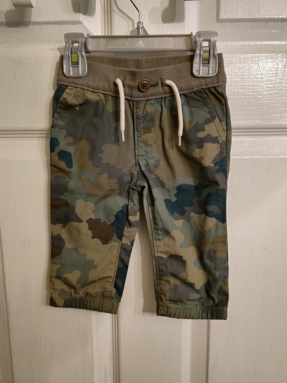 GAP Boys Camo Pull-On Jogger Pants in Green and Brown